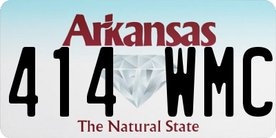 AR license plate 414WMC
