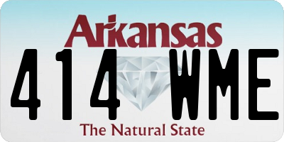 AR license plate 414WME