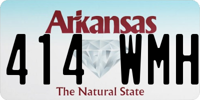 AR license plate 414WMH