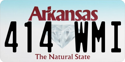 AR license plate 414WMI