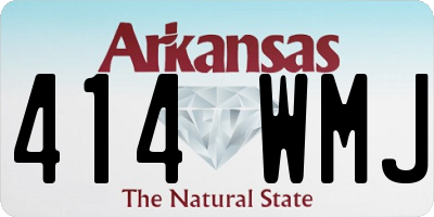 AR license plate 414WMJ