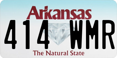 AR license plate 414WMR