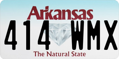 AR license plate 414WMX