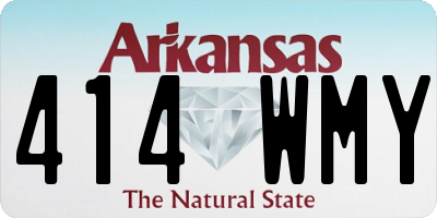 AR license plate 414WMY