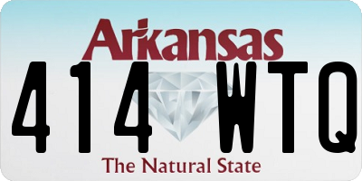AR license plate 414WTQ