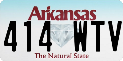 AR license plate 414WTV