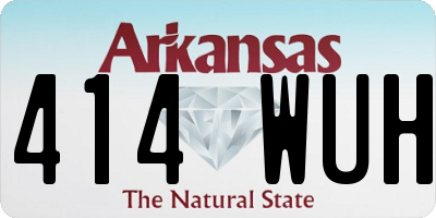 AR license plate 414WUH