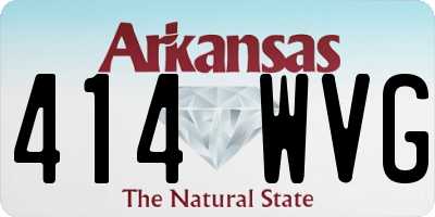 AR license plate 414WVG