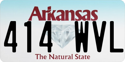 AR license plate 414WVL