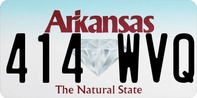 AR license plate 414WVQ