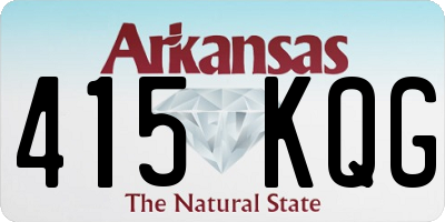 AR license plate 415KQG
