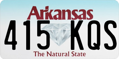 AR license plate 415KQS