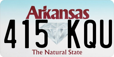 AR license plate 415KQU