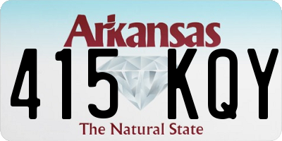 AR license plate 415KQY