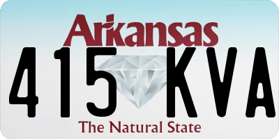 AR license plate 415KVA