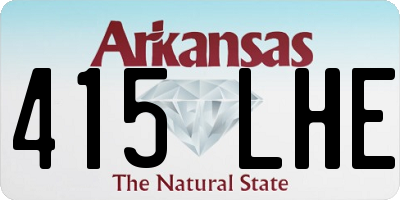 AR license plate 415LHE