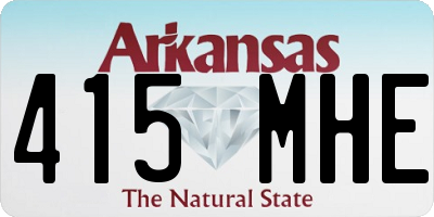 AR license plate 415MHE