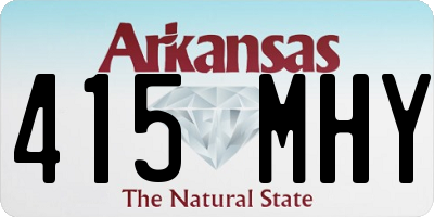 AR license plate 415MHY