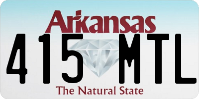 AR license plate 415MTL
