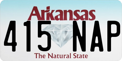 AR license plate 415NAP
