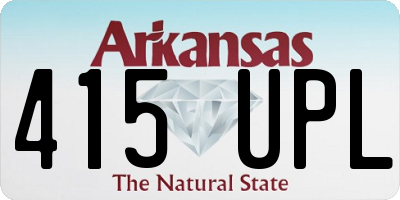 AR license plate 415UPL