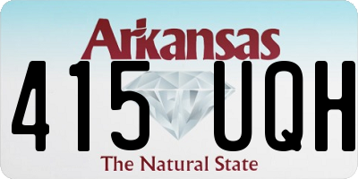 AR license plate 415UQH