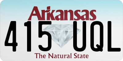 AR license plate 415UQL