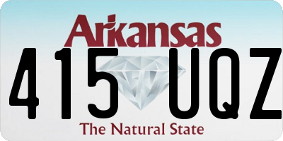 AR license plate 415UQZ