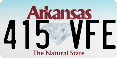 AR license plate 415VFE