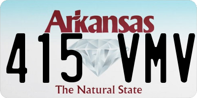 AR license plate 415VMV