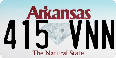 AR license plate 415VNN