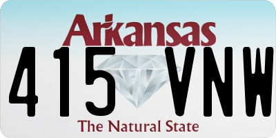 AR license plate 415VNW