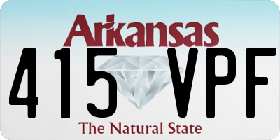 AR license plate 415VPF