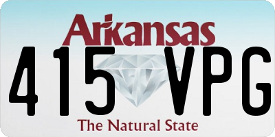 AR license plate 415VPG