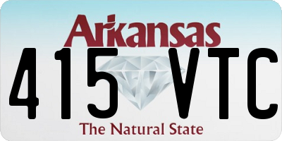 AR license plate 415VTC