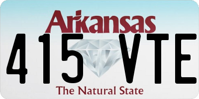 AR license plate 415VTE