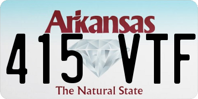 AR license plate 415VTF