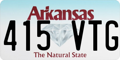 AR license plate 415VTG