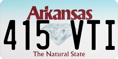 AR license plate 415VTI