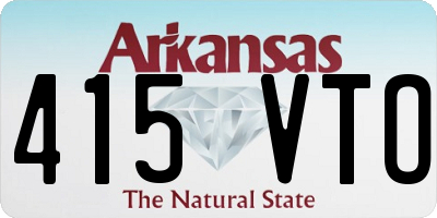 AR license plate 415VTO