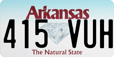 AR license plate 415VUH