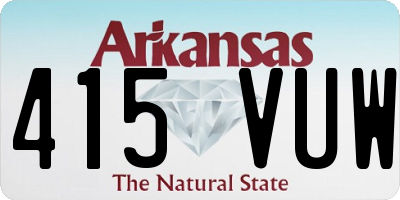 AR license plate 415VUW