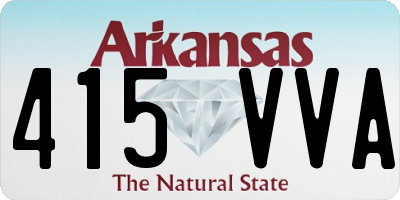 AR license plate 415VVA