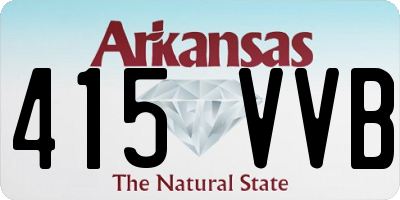 AR license plate 415VVB