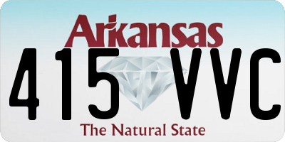 AR license plate 415VVC
