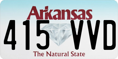 AR license plate 415VVD