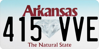 AR license plate 415VVE