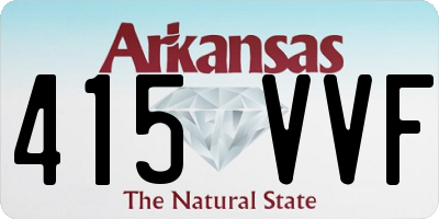 AR license plate 415VVF