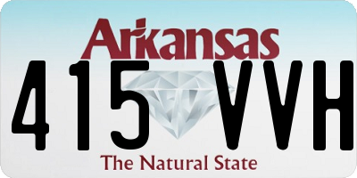 AR license plate 415VVH