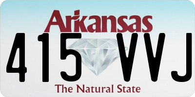 AR license plate 415VVJ
